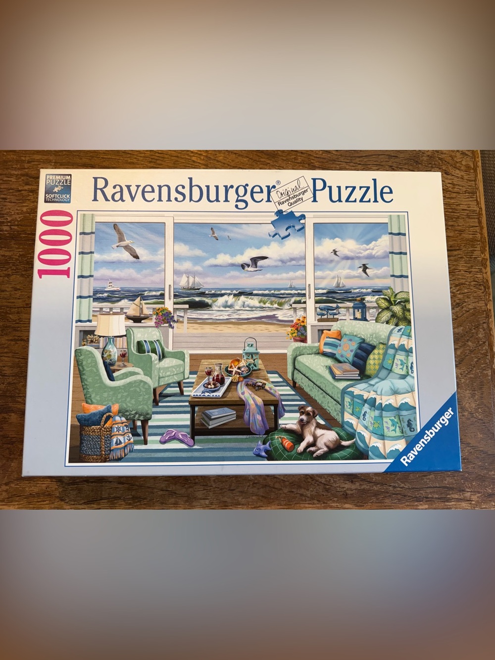 Ravensburger Beachfront Getaway 1000 piece Puzzle